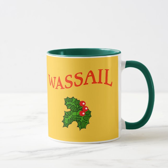 Wassail Tasse für Eierpunsch oder heiße Schokolade (Rechts)