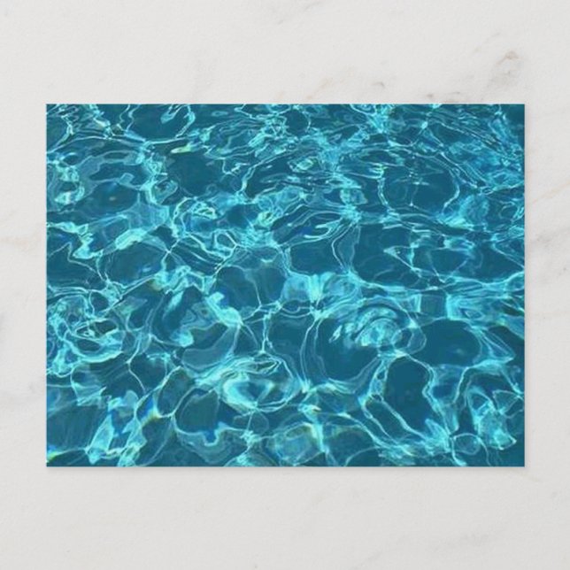 WASSER #1 Postkarte (Vorderseite)