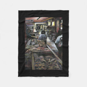 Wasser, aber geküsst mit Wüstenwind, Jerusalem Fleecedecke