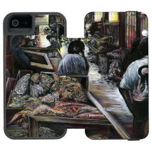 Wasser, aber geküsst mit Wüstenwind, Jerusalem Incipio Watson™ iPhone 5 Geldbörsen Hülle