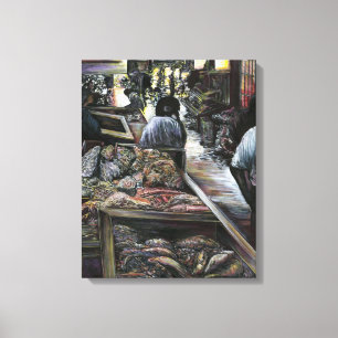 Wasser, aber geküsst mit Wüstenwind, Jerusalem Leinwanddruck