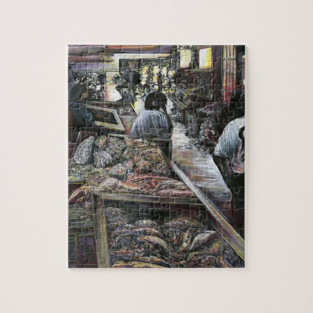 Wasser, aber geküsst mit Wüstenwind, Jerusalem Puzzle (Vertikal)