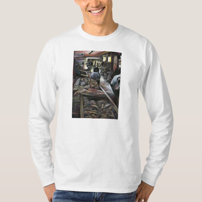 Wasser, aber geküsst mit Wüstenwind, Jerusalem T-Shirt (Vorderseite)