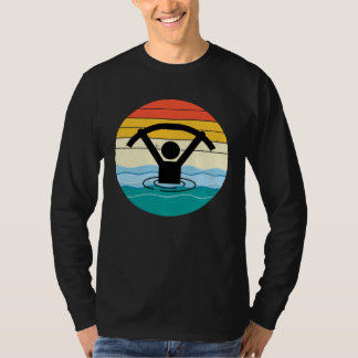 Wasser-Aerobic Wasser-Fitness Aqua-Übung Workout T-Shirt