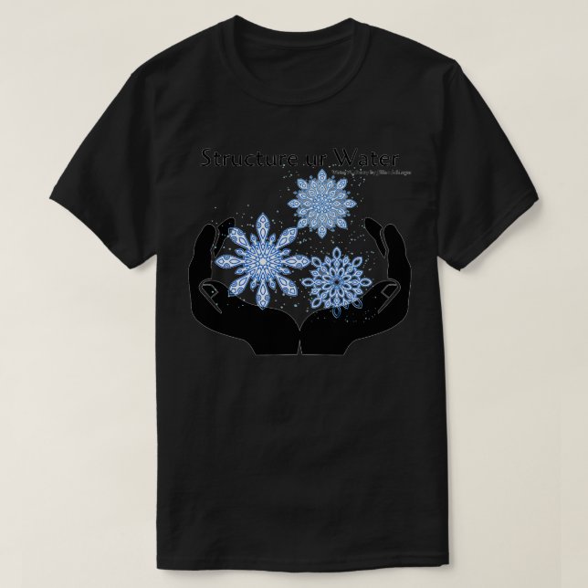 Wasser-Alchimie-Struktur T-Shirt (Design vorne)
