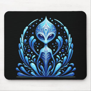Wasser Alien Mousepad