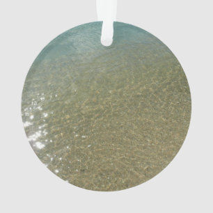 Wasser am Strand I Abstrakt Naturfotografie Ornament