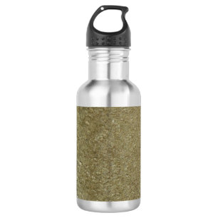 Wasser am Strand II Abstrakte Naturfotografie Trinkflasche
