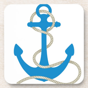Wasser Anker Meer Ozean Taucher schwimmen Strand m Untersetzer