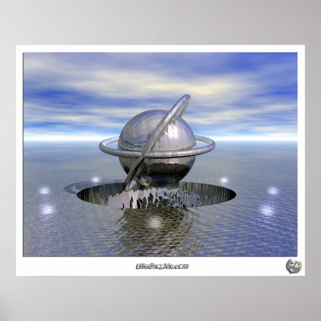 Wasser (Ansicht 1) Poster (Vorne)