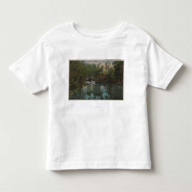 Wasser-Ansicht von Tomoka Fluss u. von Sumpf, Kleinkind T-shirt (Vorderseite)