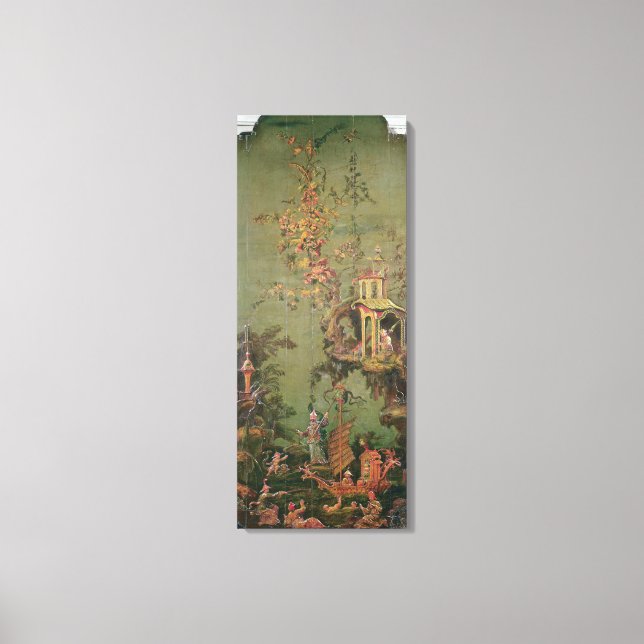 Wasser aus einer Reihe von Tafeln, die Leinwanddruck (Vorderseite)