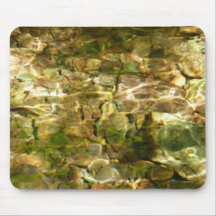 Wasser aus heißer Quellen, grüne Gold Mousepad