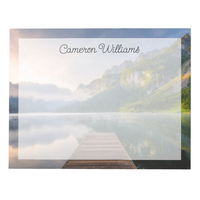 Wasser | Azuralsee, Österreich Notizblock (Vorderseite)