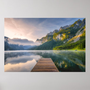 Wasser   Azuralsee, Österreich Poster