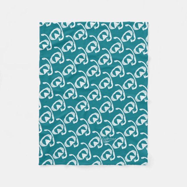 Wasser-Baby-Unterwasseratemgerät-Fleece Fleecedecke (Vorderseite)