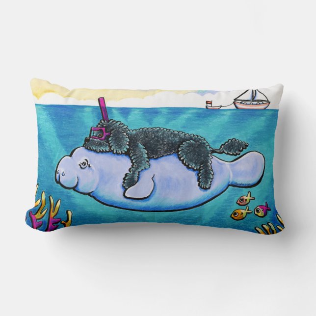 Wasser Babys Lendenkissen (Vorderseite)