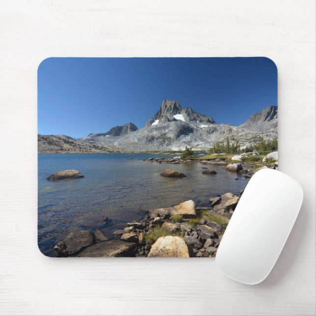 Wasser | Banner Peak Thousand Island Lake Mousepad (Mit Mouse)