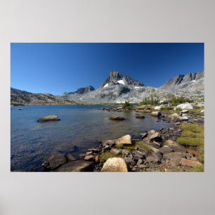 Wasser   Banner Peak Thousand Island Lake Poster