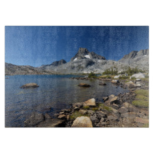 Wasser   Banner Peak Thousand Island Lake Schneidebrett