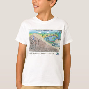 Wasser-Bewusstseins-Plakat-Wettbewerb T-Shirt