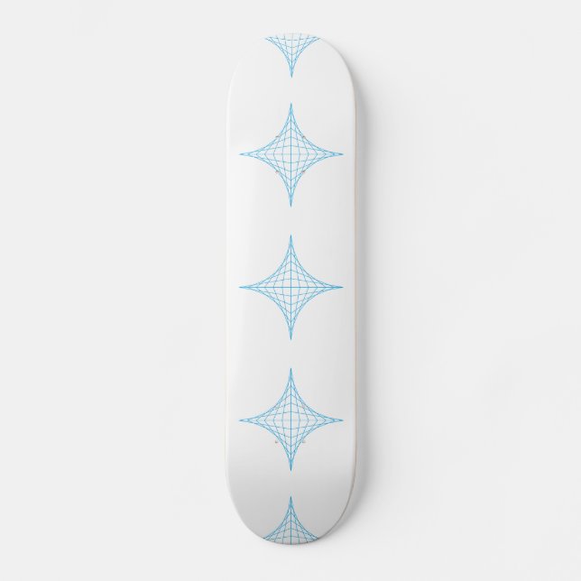 Wasser (blau) skateboard (Vorderseite)