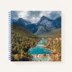 Wasser   Blue Moon Lake, China Notizbuch