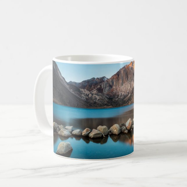 Wasser | Convict Lake Sierra Nevada Kaffeetasse (Vorderseite Links)