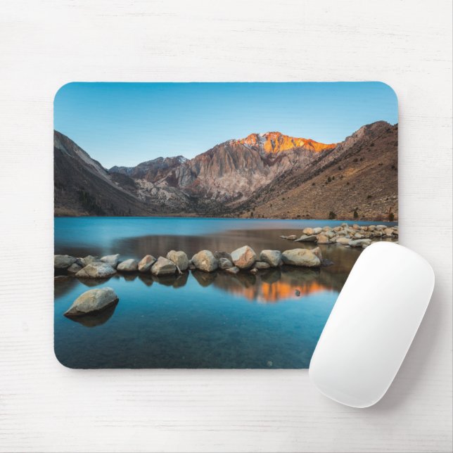 Wasser | Convict Lake Sierra Nevada Mousepad (Mit Mouse)