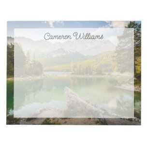 Wasser Dachstein Mountain Lake Deutschland Notizblock