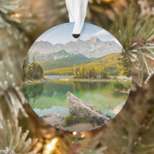 Wasser   Dachstein Mountain Lake Deutschland Ornament