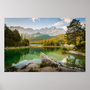 Wasser Dachstein Mountain Lake Deutschland Poster