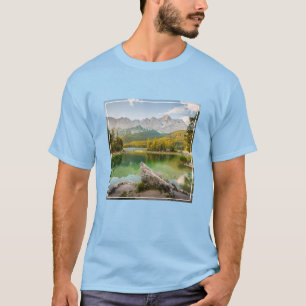 Wasser   Dachstein Mountain Lake Deutschland T-Shirt