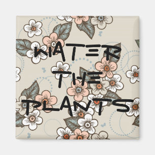 Wasser Die Erinnerung der Pflanze Magnet