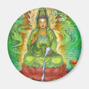 "Wasser-Drache" Kuan Yin Magnet