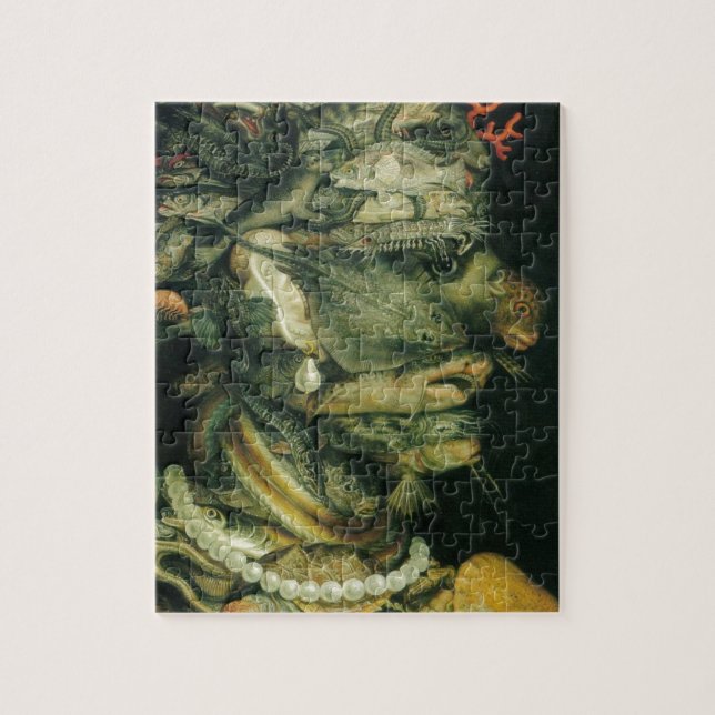 Wasser durch Giuseppe Arcimboldo Puzzle (Vertikal)