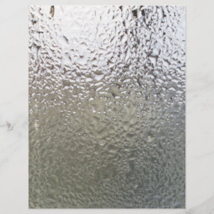 Wasser fällt auf Glas Flyer