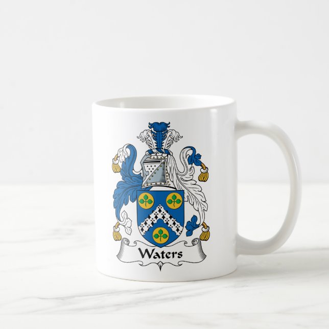 Wasser-Familienwappen Tasse (Rechts)