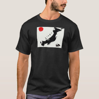 Wasser-Farbjapan-Hoffnung T-Shirt