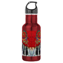 Wasser-Flasche des Klavier-18oz