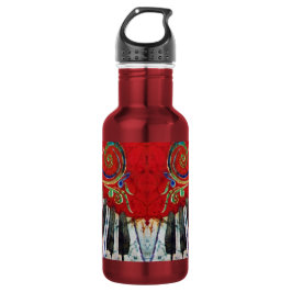 Wasser-Flasche des Klavier-18oz Edelstahlflasche