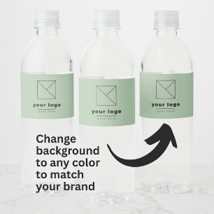 Wasser Flaschen Ihr Logo Werbung jede Farbe Wasserflaschenetikett