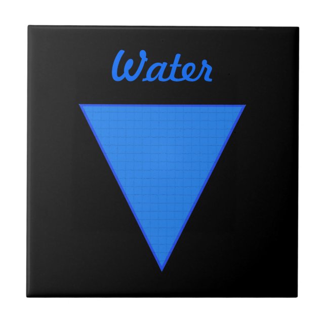 Wasser Fliese (Vorderseite)