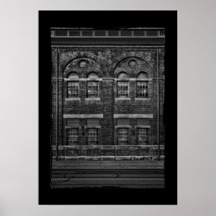 Wasser-Gasreinigungsanlage Nr. 3 mit Grenze Poster