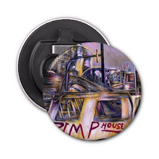 Wasser-Geborenes Mystery Meat. Flaschenöffner (Vorderseite)