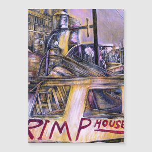 Wasser.geborenes Mystery Metier, Israel Magnetkarte