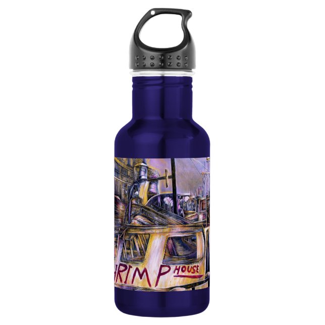 Wasser.geborenes Mystery Metier, Israel Trinkflasche (Vorderseite)