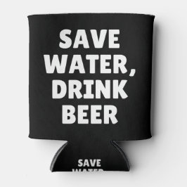 Wasser gerettet, Bier trinken Dosenkühler