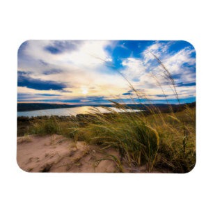 Wasser   Glen Lake Sleeping Bear Dunes Michigan Magnet