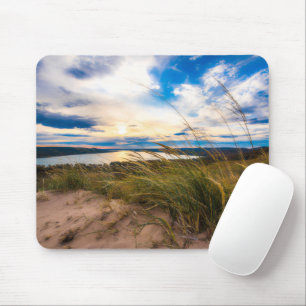 Wasser   Glen Lake Sleeping Bear Dunes Michigan Mousepad